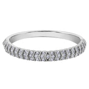 White Gold Diamond Band